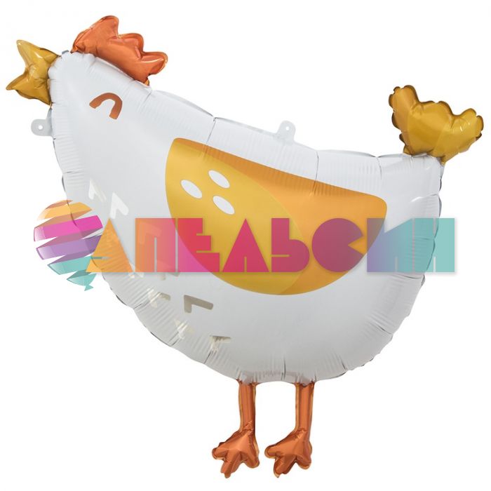 Шар фигура Курица FL27"/69см (Китай) 24002-СТОК