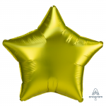 Шар звезда Желтый A19"/49см Лимон Lemon (США) сатин 1204-1154