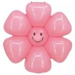 Мини фигура Ромашка розовый смайл FL17"/43см с клапаном (Китай) ТК-21906 23124