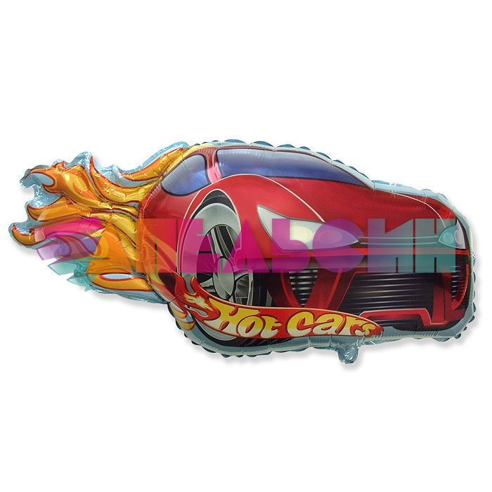 Шар фигура Машина Hot Car красный F32"/81см (Испания) 901748R