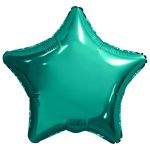 Шар звезда Бирюза AG19"/48см (Россия) металлик 757420