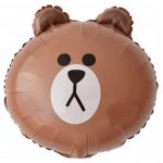 Шар голова Медведь FL18"/46см с клапаном (Китай) R395