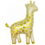 Мини фигура Жираф кремовый FL16"/41см с клапаном (Китай) 23618