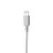 Зарядное утройство 2 USB Lightning 1А 1м черно-белый 4310401