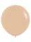 Шар пастель Бежевый DL24"/60см (256) Blush персик (Вьетнам) макарунс 324256-1