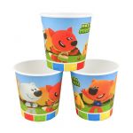 Стакан Ми-Ми-Мишки 190мл 6шт/уп картон 702009