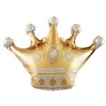 Мини фигура Корона золото FL12"/30см с клапаном (Китай) 15168