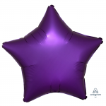 Шар звезда Фиолетовый A19"/49см Purple Royale (США) сатин 1204-0653