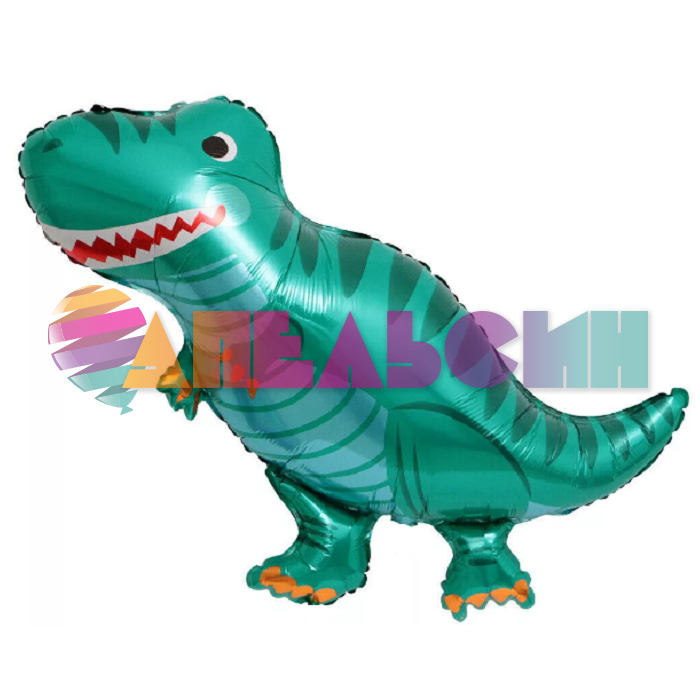Мини фигура Динозавр бирюзовый FL16"/41см с клапаном (Китай) 180633