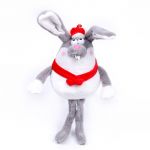 Игрушка Зайчик Дед Мороз 35см 7619147