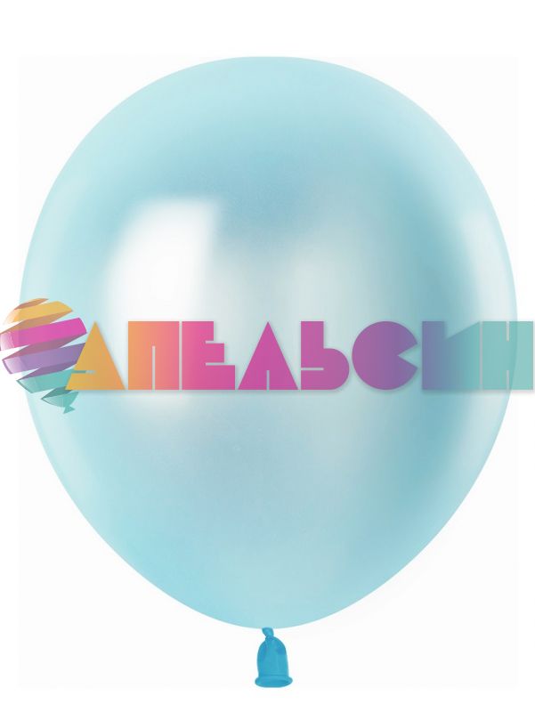 Шар металлик Голубой 512/12"/30см (M40) Sky Blue небесный 100шт/уп (Китай) 512-12M40