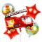 Шар фигура Пожарная машина FL32"/81см (Китай) В0828 15445