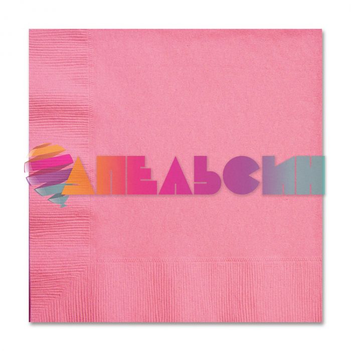 Салфетка Розовый Pink 33см 16шт/уп 1502-1335