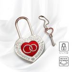 Замок Свадебные кольца/ с ключом 1813838-РАСПРОДАЖА