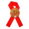Значок С Юбилеем 60 4,5см с лентой 1212430