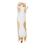 Игрушка Кот батон рыжий 70см подушка 190380