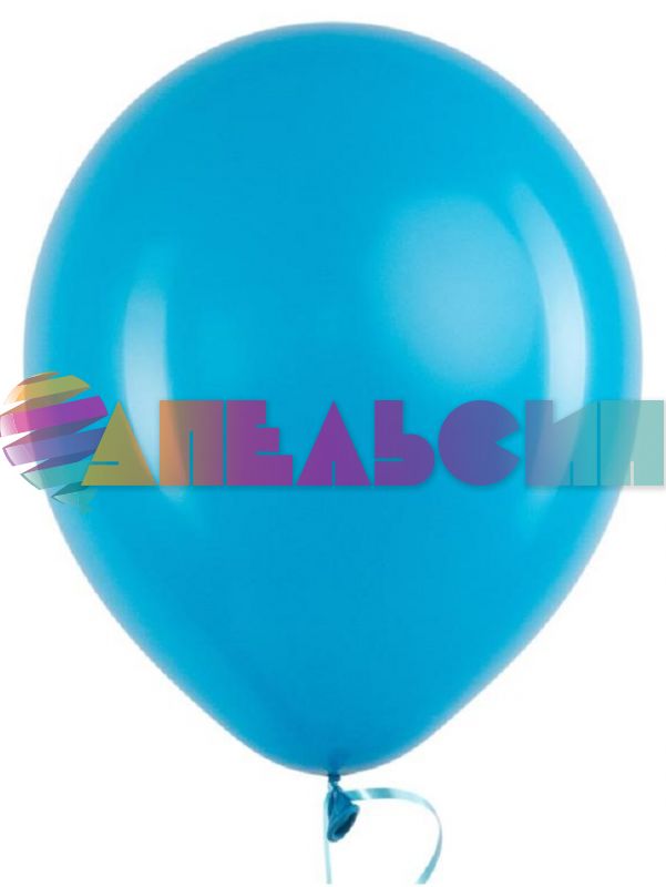 Шар пастель Бирюза DL05"/13см (174) Caribbean blue карибский синий 100шт/уп (Вьетнам) 305174