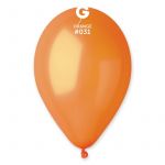 Шар металлик Оранжевый И12"/30см (031) Orange 100шт/уп (Италия) 1102-0316