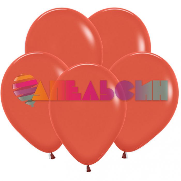 Шар пастель Оранжевый S05"/13см (072) Terracotta Терракотовый 100шт/уп (Колумбия) 105072-бр 177557