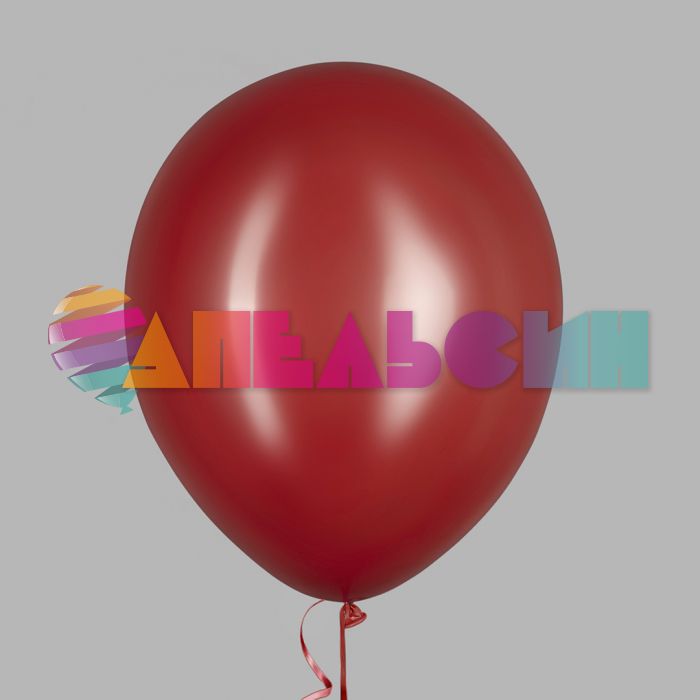 Шар пастель Красный S18"/46см (016) Imperial Red Королевский 5шт/уп (Колумбия) пастель 403618-5