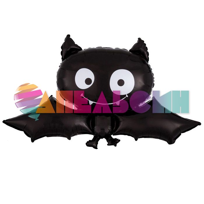 Мини фигура Летучая мышь черный FL14"/36см с клапаном (Китай) 180799
