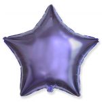Шар звезда Сиреневый F18"/48см (Испания) металлик 301500L