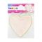 Тарелка Сердце розовый 16х16см фигурная 10шт/уп картон 449079