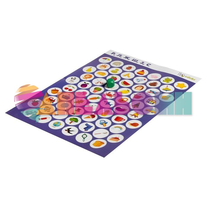 Игра Логопедический твистер 3+ пальчиковый 9019532