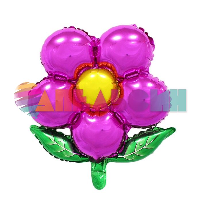 Мини фигура Ромашка розовый фуксия FL20"/51см (Китай) с клапаном 3532885