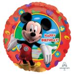 Шар фольга Микки Маус HB A18"/46см круг (США) 14055