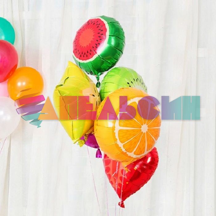 Шар фольга Апельсин FL18"/48см (Китай) SL-B061 13061