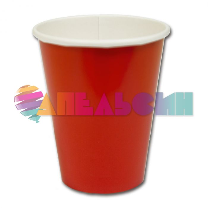 Стакан Красный Apple Red 266мл 8шт/уп картон 1502-0239
