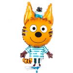 Мини фигура Три кота Коржик FL13"/33см с клапаном (Китай) 402118