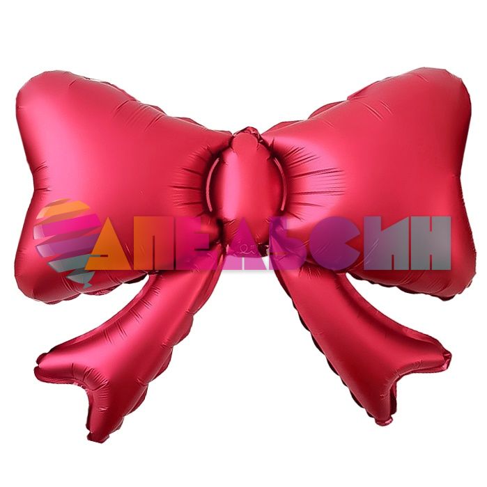Мини фигура Бантик красный FL20"/51см (Китай) с клапаном 26461