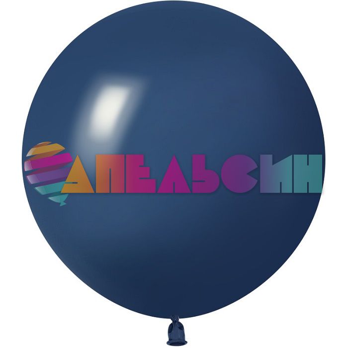 Шар пастель Синий 512/24"/61см (S72) Navy Blue синий 3шт/уп (Китай) ретро 512-24S72