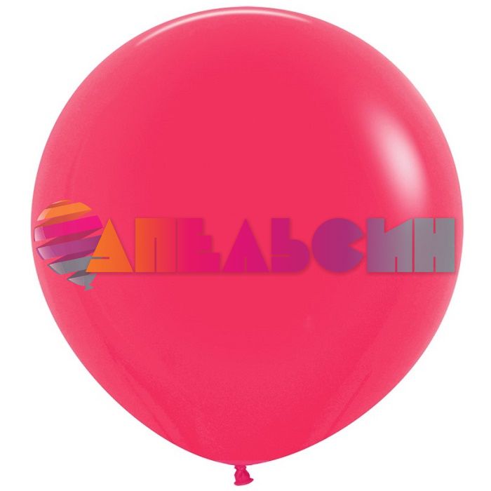 Шар пастель Розовый S24"/60см (014) Raspberry Малиновый 3шт/уп (Колумбия) 159928