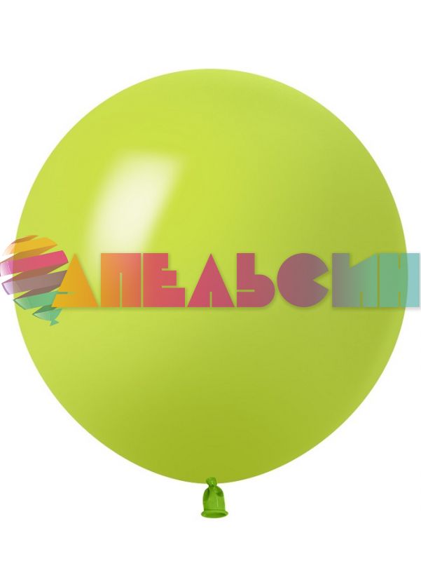 Шар пастель Зеленый 512/36"/91см (S06) Light green весенний (Китай) 512-36S06