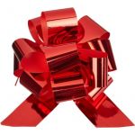 Бант Красный d=19см фольга 5см шар 4640108835980