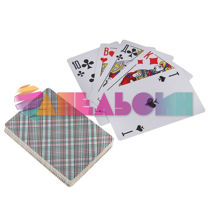 Карты игральные Дама 36шт/уп картон 16+ 261017 7912620