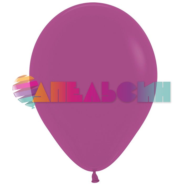 Шар пастель Розовый S05"/13см (056) Purple Orchid Пурпурная орхидея 100шт/уп (Колумбия) 396132