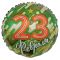 Шар фольга 23 февраля FL18"/46см круг (Китай) 13256