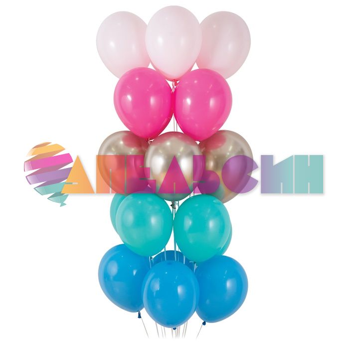 Шар хром Бежевый S05"/13см (971) Reflex Champagne 50шт/уп (Колумбия) 386645