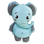 Мини фигура Слоненок серо-голубой СК22"/56см (Китай) 5540104