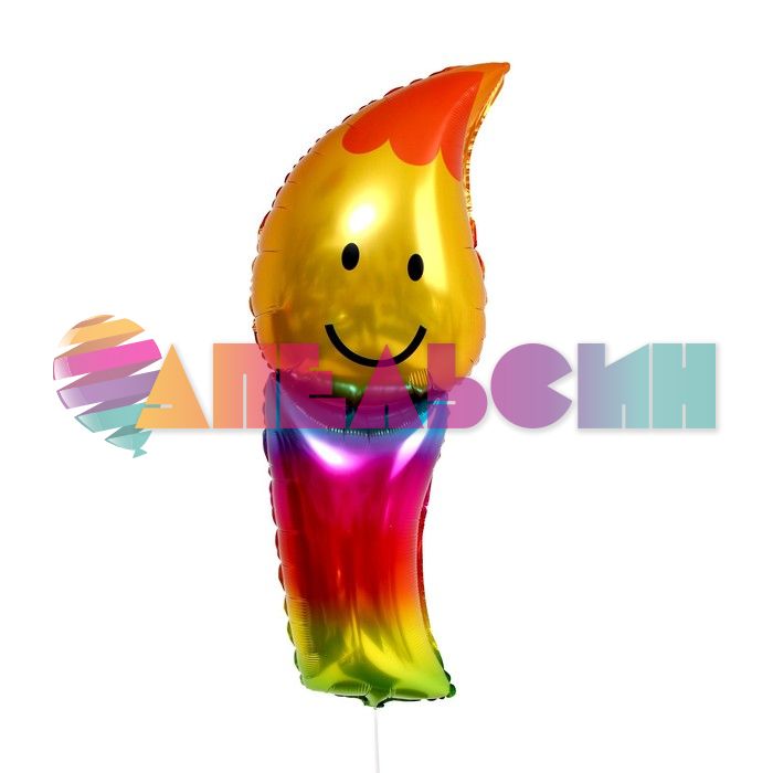Шар фигура Свеча градиент СК38"/98см (Китай) 7689435