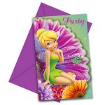 Пригласительное Феи Disney 6шт/уп + конверты 85248