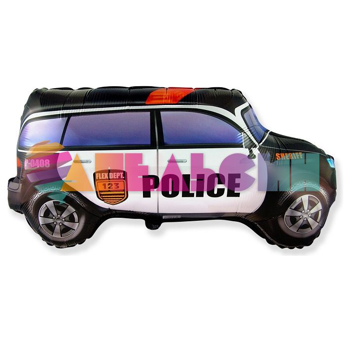 Шар фигура Машина полицейская F33"/84см (Испания) 901773