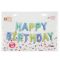Надпись из шаров HAPPY BIRTHDAY ассорти для мальчика FL16"/41см (Китай) 23724-СТОК