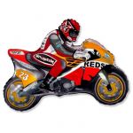 Шар фигура Мотоцикл оранжевый F33"/84см (Испания) 901663NA