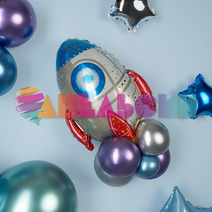 Шар хром Фиолетовый 512/05"/13см (K6) Purple 50шт/уп (Китай) 512-05K6