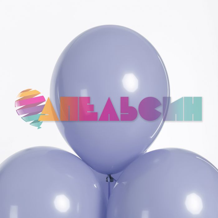 Шар пастель Серый 512/12"/30см (S97) Blue Gray голубая дымка 100шт/уп (Китай) ретро 512-12S97